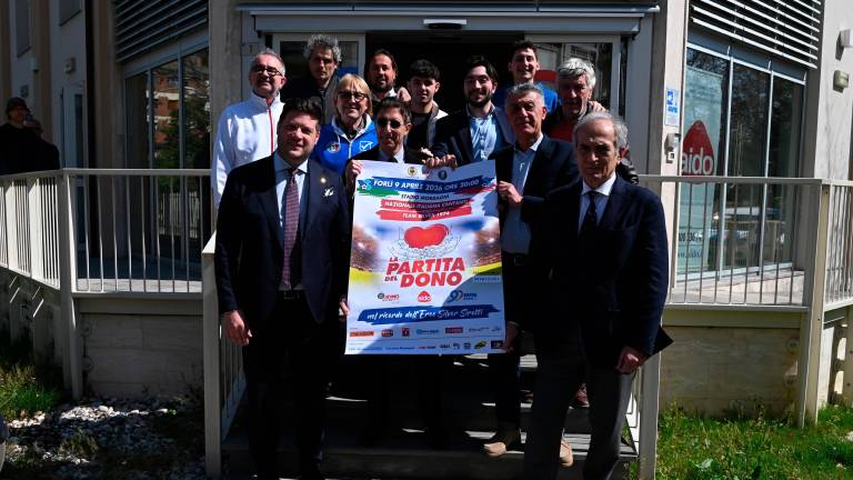 Forlì, cresce l’attesa per la “Partita dl dono” con la Nazionale cantanti