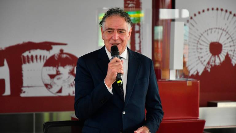 Il presidente di Confcommercio Cesena Corrado Augusto Patrignani