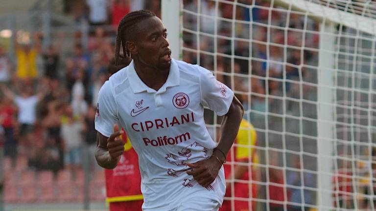 Joshua Tenkorang, l’inedito bomber del Ravenna con quattro gol (Fiorentini)