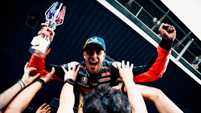 Marco Bezzecchi, leder del Mondiale