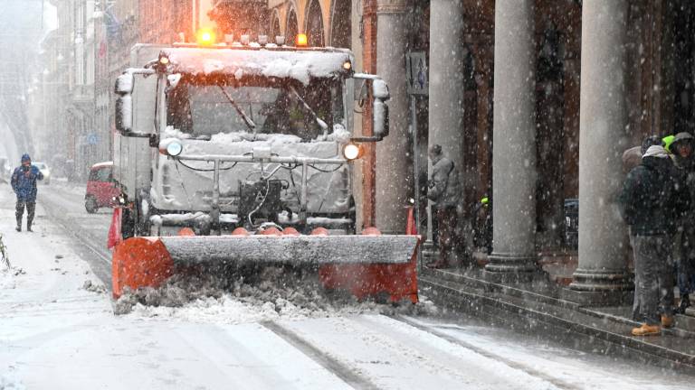 Forlì sotto la neve, scuole chiuse mercoledì 7 gennaio FOTOGALLERY