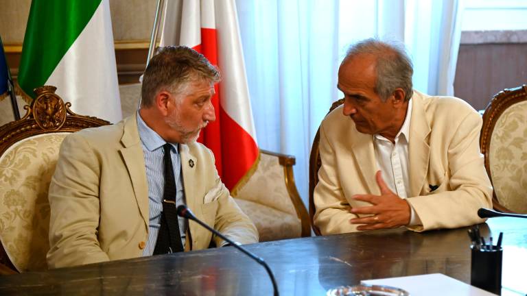 Il ministro Giuli nel Forlivese alla scoperta dei tesori locali FOTOGALLERY