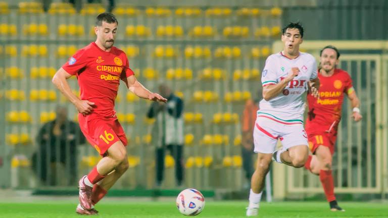 Ravenna avanti con Lordkipanidze a centrocampo