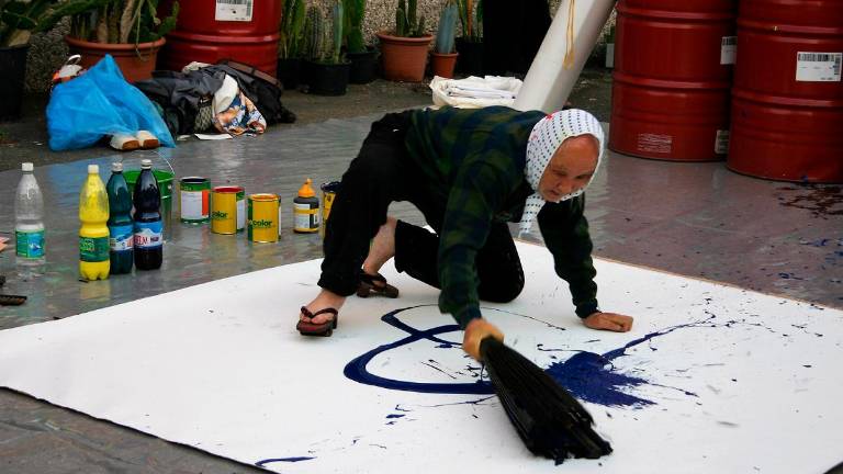 Esplosione di colore alla Galleria del Ridotto di Cesena con il gruppo Gutai