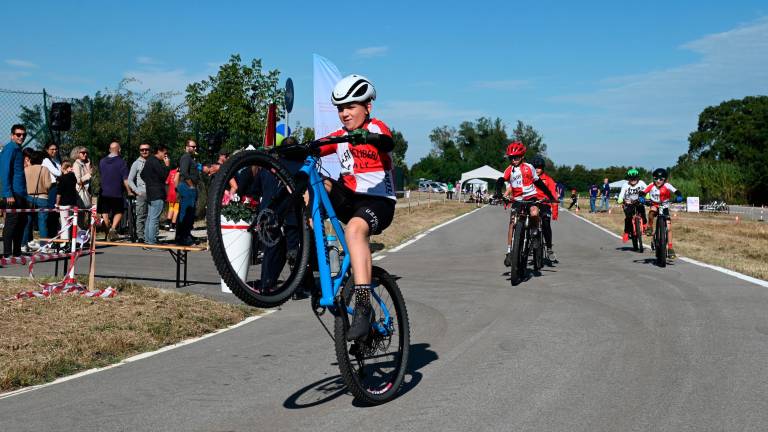 Forlì, taglio del nastro per il ciclodromo FOTOGALLERY
