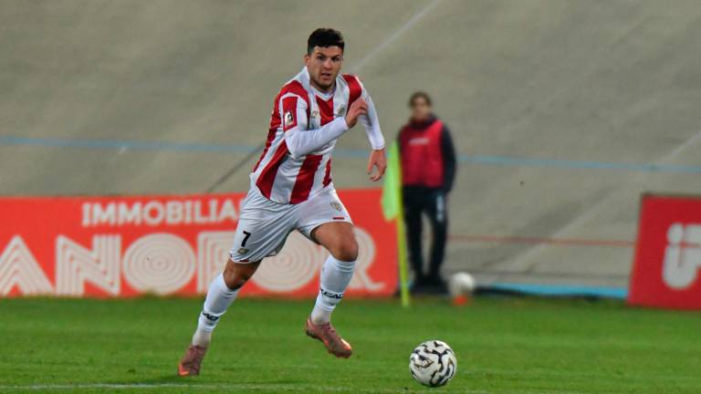 Elia Petrelli potrebbe trovare un minutaggio importante allo stadio Cabassi di Carpi (foto Blaco)