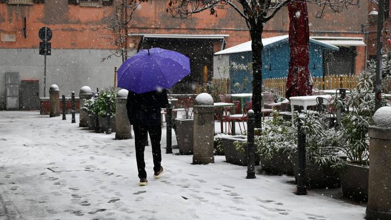 Forlì sotto la neve, scuole chiuse mercoledì 7 gennaio FOTOGALLERY