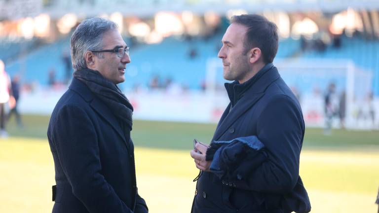 Moreno Zebi (a destra) con Robert Lewis