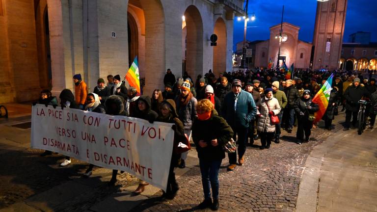 Forlì, messaggi di speranza alla Marcia della pace