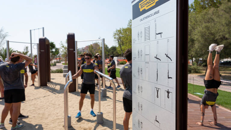 Parco del mare, inaugurano le aree fitness