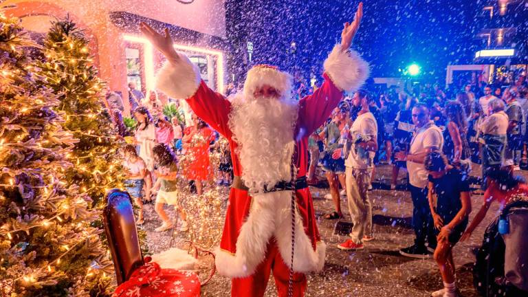 Riccione. Il Natale in piena estate