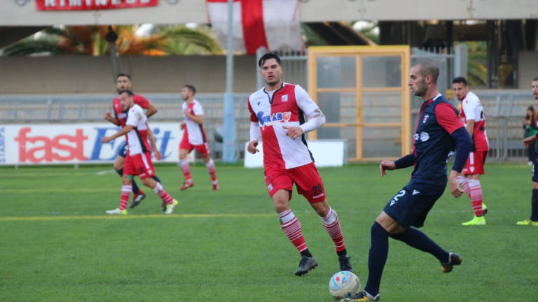 Calcio C, il Rimini cede alla distanza contro la Samb