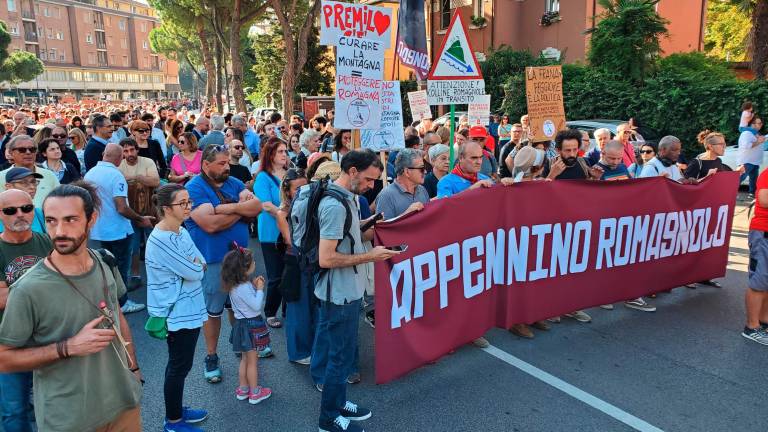 La manifestazione di ottobre (foto Blaco)