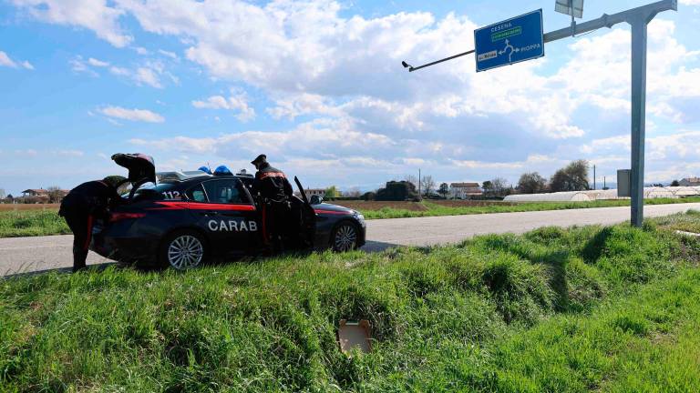 Il luogo dell’incidente (foto Zanotti)