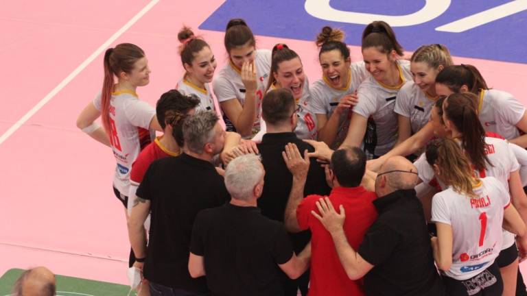 Volley A2 donne play-off, l'Olimpia Teodora perde 1-3 con Talmassons e saluta il campionato