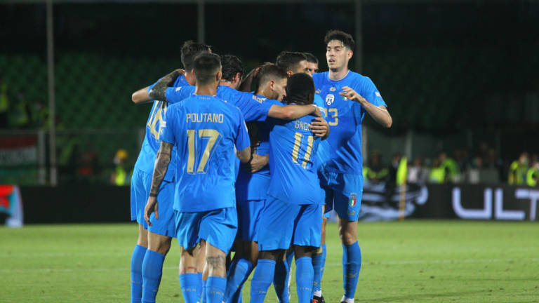Calcio Nations League, l'Italia stende l'Ungheria a Cesena (2-1)