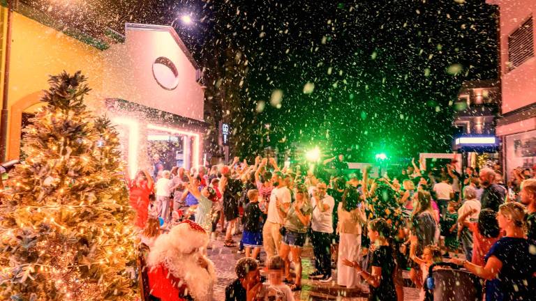 Riccione. Il Natale in piena estate