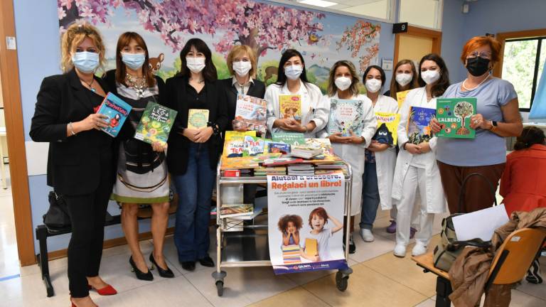 Forlì, 110 nuovi libri alla Pediatria di Comunità