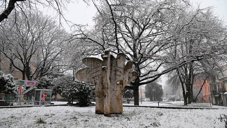 Forlì sotto la neve, scuole chiuse mercoledì 7 gennaio FOTOGALLERY
