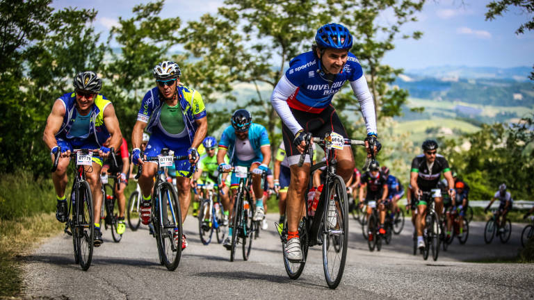 Ciclismo, domenica la Nove Colli in diretta Rai