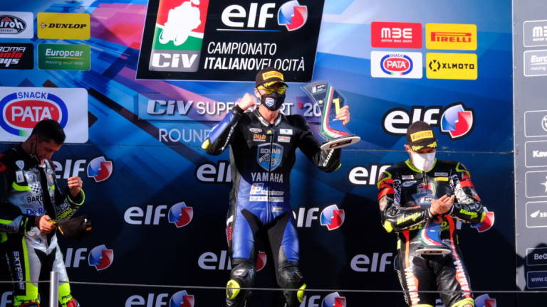 Motociclismo Civ, Bernardi vince a Imola in Supersport 600 - VIDEO