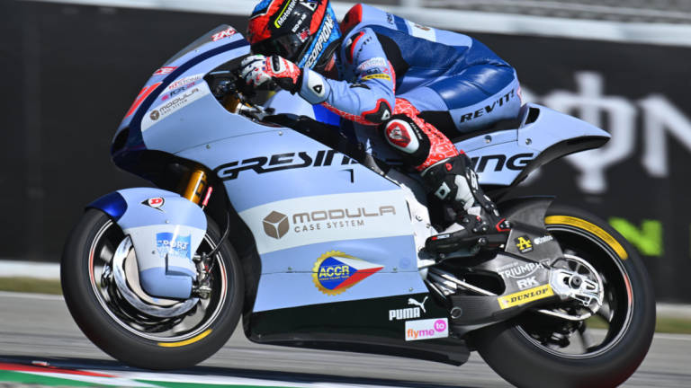 Moto2: Celestino Vietti in pole-position, i tre romagnoli fuori dai primi venti