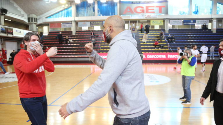 Basket B, le immagini di Andrea Costa-Chiusi 91-92