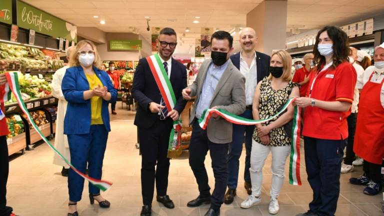 Forlì, taglio del nastro per il Conad Stadium