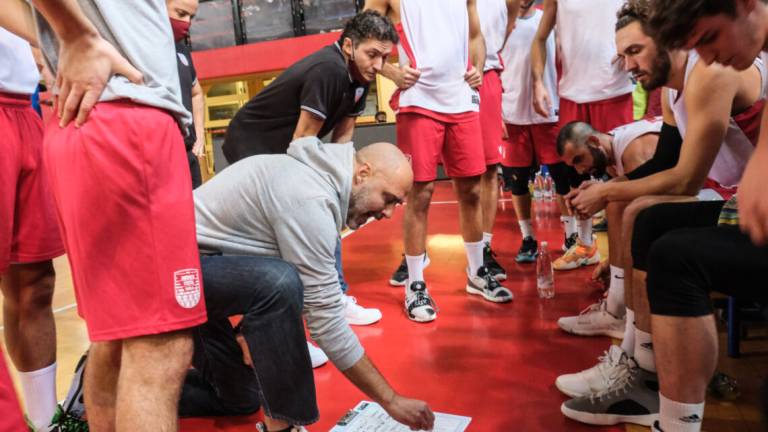 Basket A2, Paolo Moretti: L'OraSì? Bene allenata e con una identità precisa