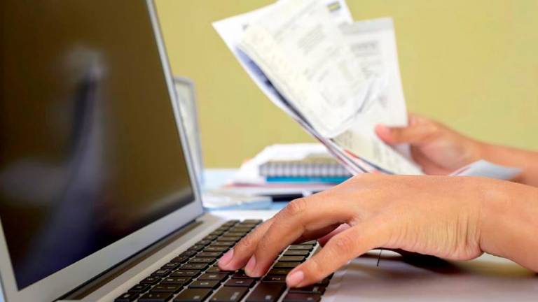Una fattura elettronica