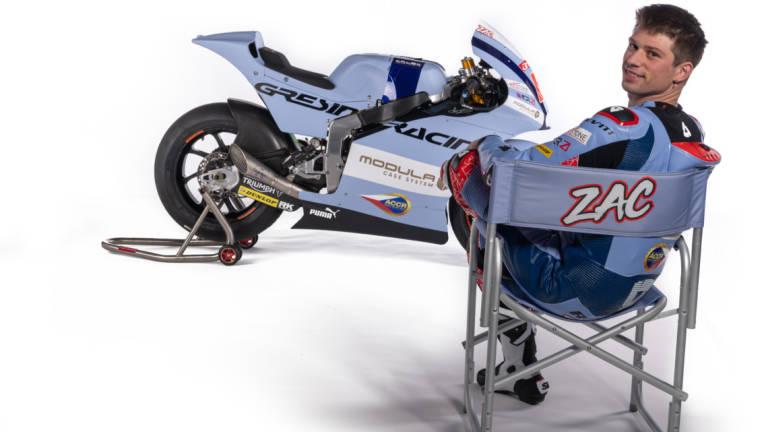 Motociclismo, ecco le nuove moto del Team Gresini in Moto2 per Zaccone e Salac