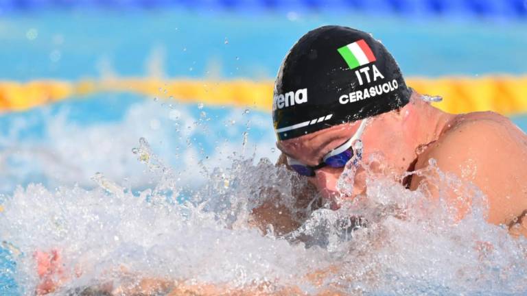 Nuoto, Mondiali di Melbourne in vasca corta: l’imolese Cerasuolo 6° nella finale dei 100 rana