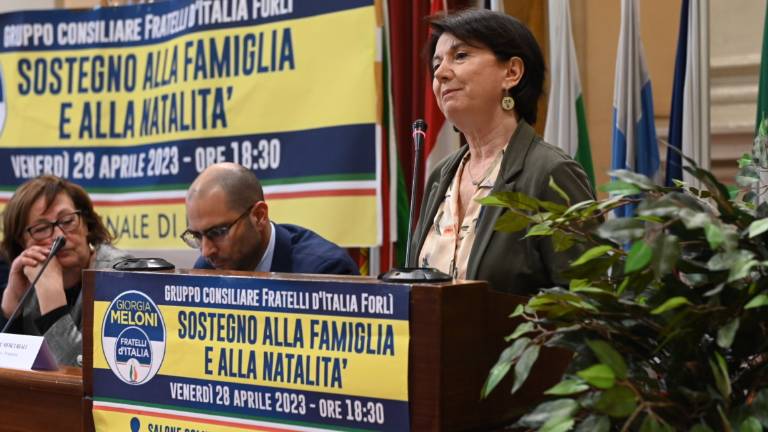 Ministra Roccella a Forlì, polemica tra sindaco e centrosinistra FOTOGALLERY