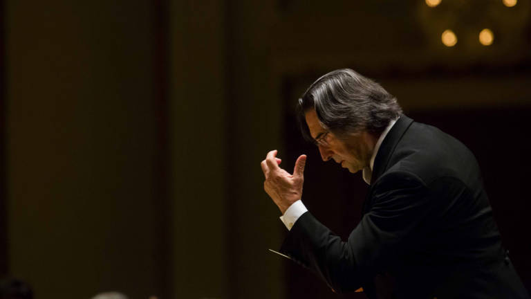 Riccardo Muti a Rimini, concerto alla presenza di Mattarella