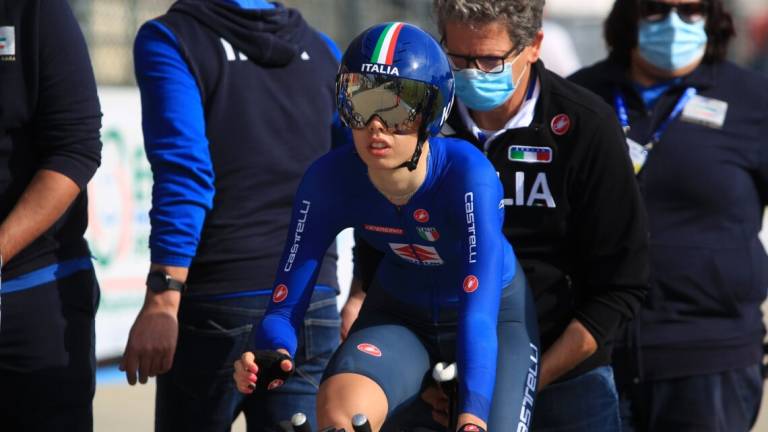 Ciclismo, Europei: Carlotta Cipressi 9ª nella cronometro Juniores a Trento