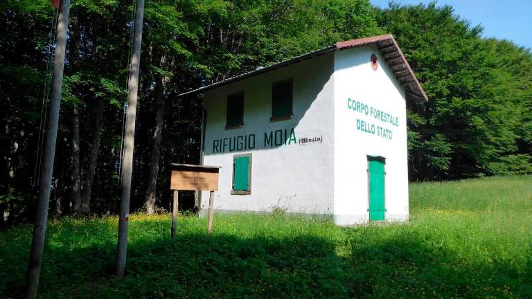 Il rifugio Moia
