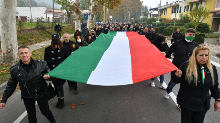 Predappio, circa 600 persone all'anniversario della marcia su Roma