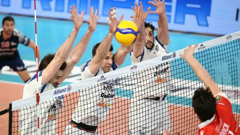 Volley Superlega, la Consar sconfitta a Milano