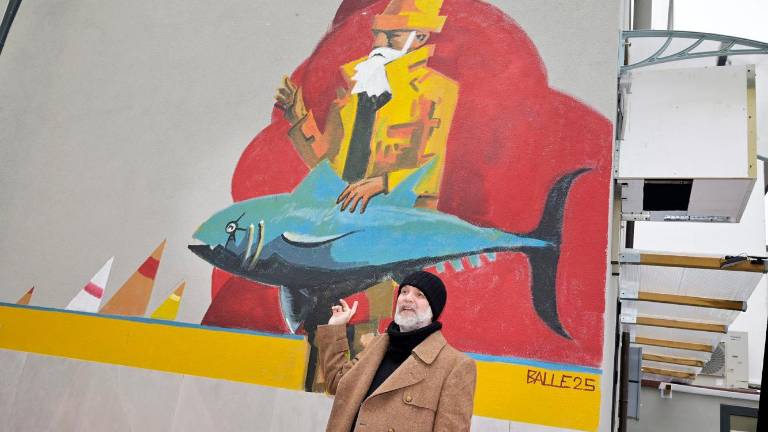 Bellaria, quattro murales abbelliscono via Mar Mediterraneo - Gallery