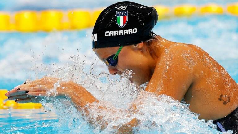 Olimpiadi, Nuoto: Martina Carraro (Imolanuoto) in finale nei 100 rana