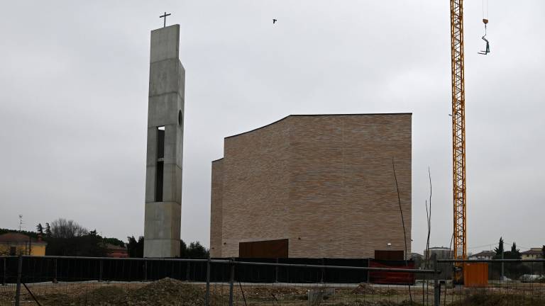 Forlì, viaggio nella nuova chiesa dei Romiti: “Un sogno che si avvera” FOTOGALLERY