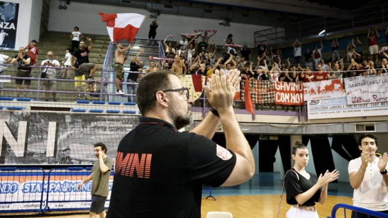 Basket B, Ferrari: Dedicato ai tifosi di Rimini. Garelli: Faenza, stagione finita per Vico