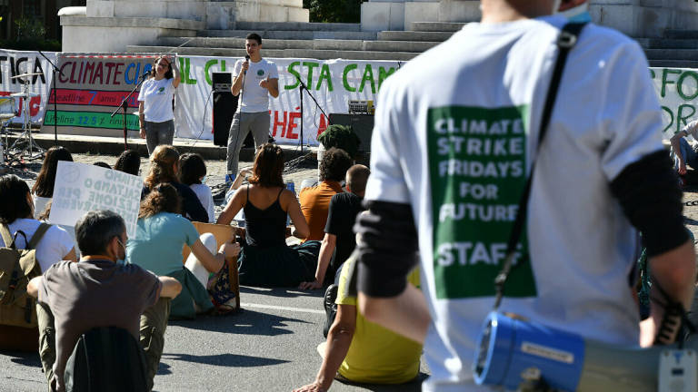 Sciopero globale per il clima, manifestazione a Forlì FOTO