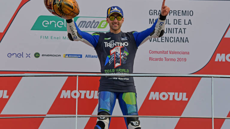 MotoE, Matteo Ferrari campione del mondo 2019