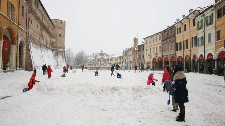 Cesena, piano neve: 2 webcam e 2mila quintali di sale già pronti