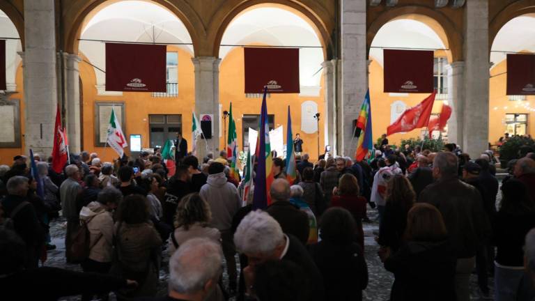 Cesena, in 400 in piazza per chiedere la pace in Palestina - Fotogallery