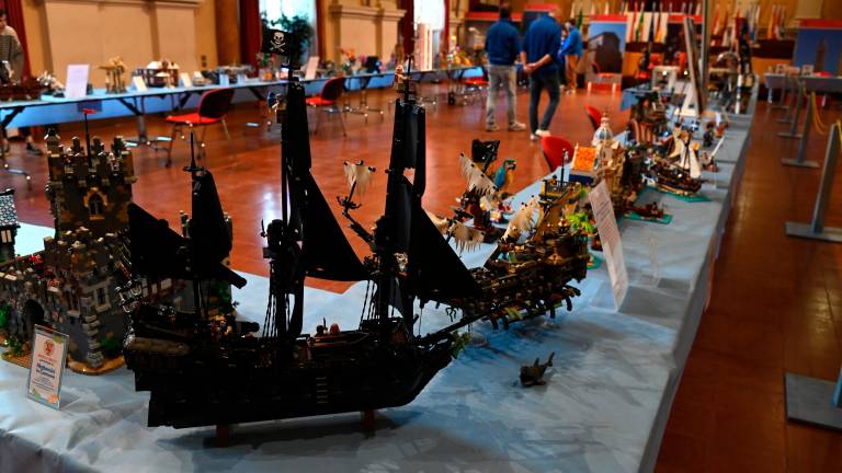 Forlì, mostra mattoncini Lego in Comune VIDEO E FOTOGALLERY