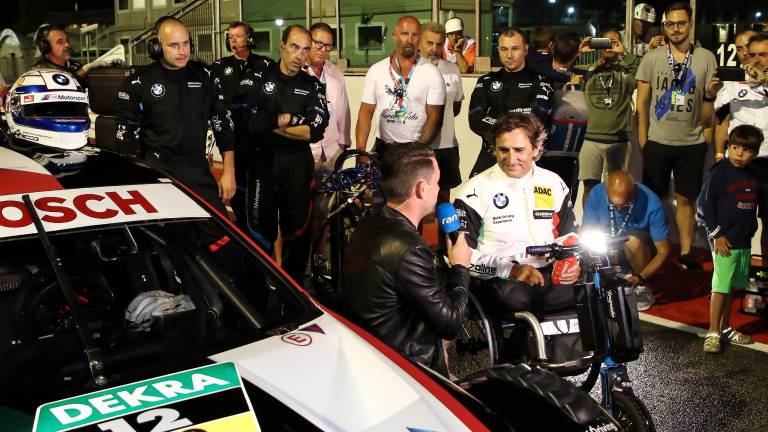 L’omaggio di San Marino a Zanardi: “Ci ha mostrato il volto più bello dello sport”