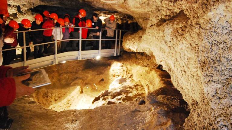 Riolo, lavori per la messa in sicurezza della grotta di Re Tiberio