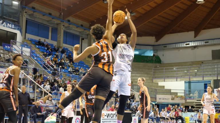 Basket A1 donne, E-Work Faenza cade a San Martino dei Lupari